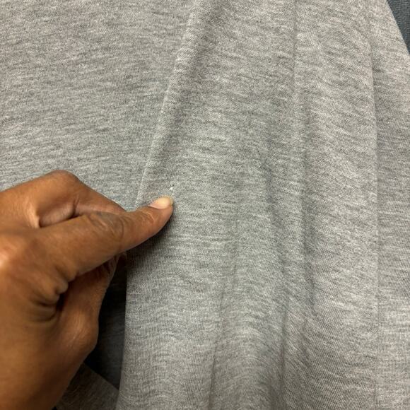 Nike Athletics Long Sleeve Shirt 3X Mesh Lined Double Layer Center Block Letters - Picture 8 of 10